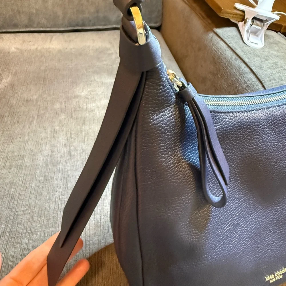 Kate Spade New York Lake Large Hobo Bag, Blazer Blue; nwot - Picture 6 of 10